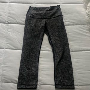 lulu lemon 3/4 leggings